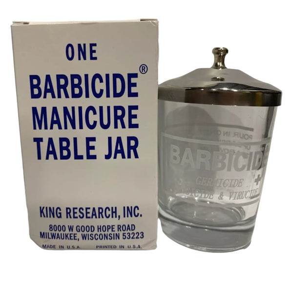 One Barbicide Manicure Table Jar